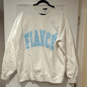The Bar White Sweatshirt